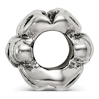 Sterling Silver Kids Butterfly Bead – view 4
