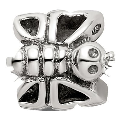 Sterling Silver Kids Butterfly Bead – view 6