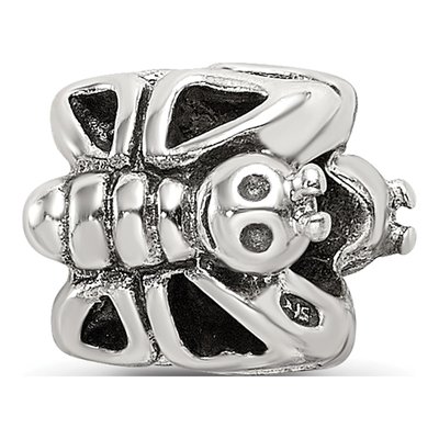 Sterling Silver Kids Butterfly Bead