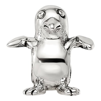 Sterling Silver Kids Bird Bead – view 5