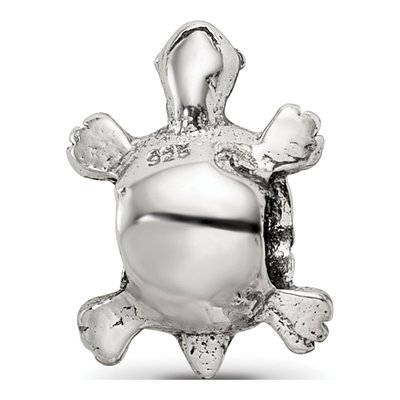 Sterling Silver Kids Turtle Bead – view 7