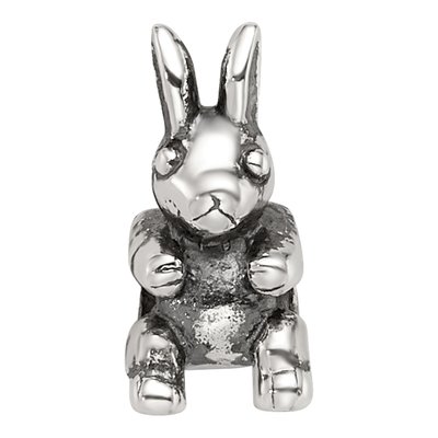 Sterling Silver Kids Bunny Bead – view 5