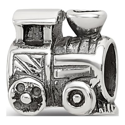 Sterling Silver Kids Train Bead
