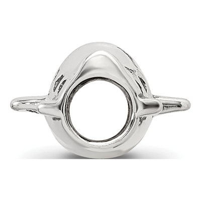 Sterling Silver Kids Airplane Bead – view 4