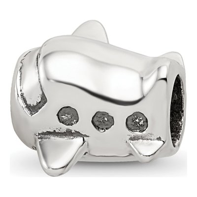Sterling Silver Kids Airplane Bead – view 7