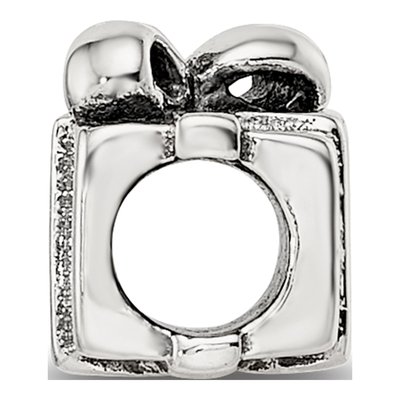 Sterling Silver Kids Present Bead – view 4