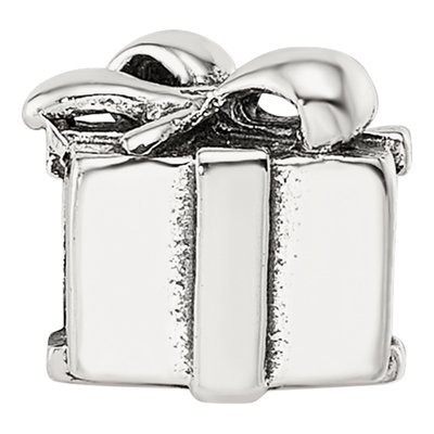 Sterling Silver Kids Present Bead – view 5