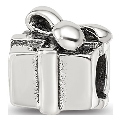 Sterling Silver Kids Present Bead – view 7