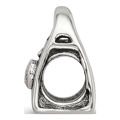 Sterling Silver CZ Kids Handbag Bead – view 4