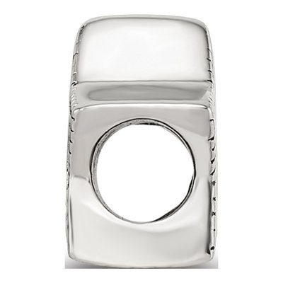 Sterling Silver Kids Smiley Star Bead – view 4