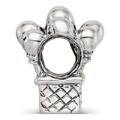 Sterling Silver Kids Balloons Bead – view 4
