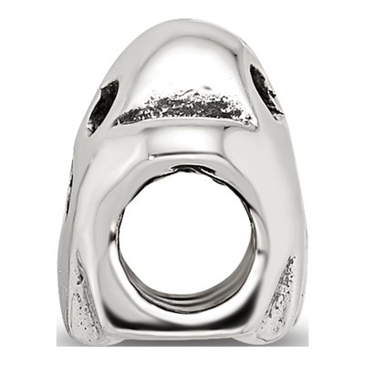 Sterling Silver Kids Ghost Bead – view 4