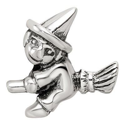 Sterling Silver Kids Witch Bead – view 6