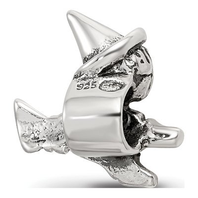 Sterling Silver Kids Witch Bead – view 8