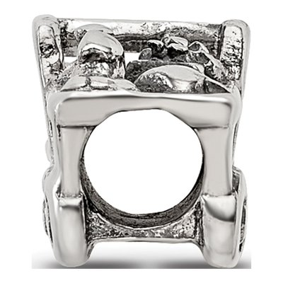 Sterling Silver Kids Shopping Cart Bead – view 4