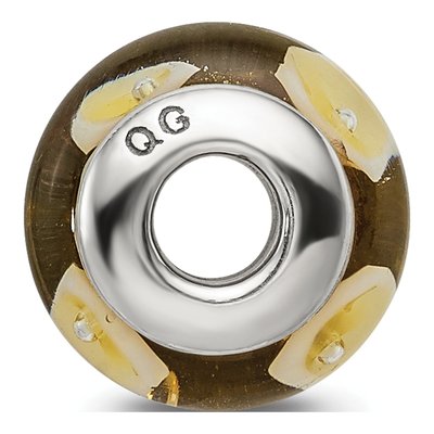 Sterling Silver Kids Glass Bead – view 4