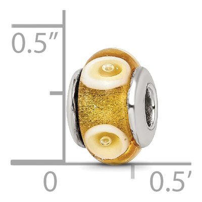 Sterling Silver Kids Glass Bead – view 7