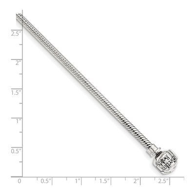 Sterling Silver 2mm Hinged Chain – view 2