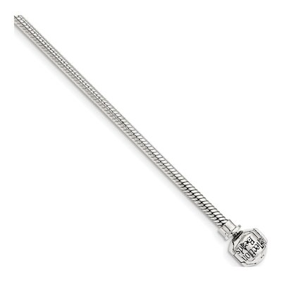 Sterling Silver 2mm Hinged Chain