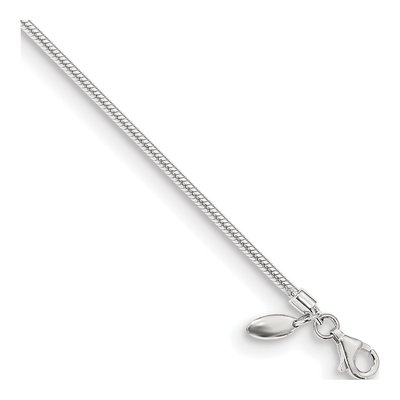 Sterling Silver 2mm Kids Reflection Chain