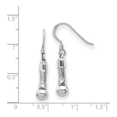 Sterling Silver Short Dangle Earrings – view 4