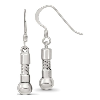 Sterling Silver Short Dangle Earrings