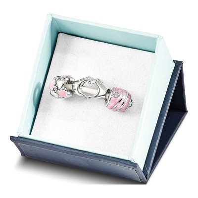 Sterling Silver Hearts of Love Set Bead – view 4