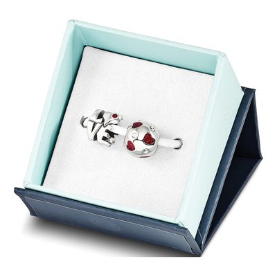 Sterling Silver Love Set Bead – view 4