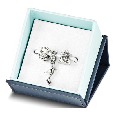 Sterling Silver Reflections Girl Bead Set – view 5