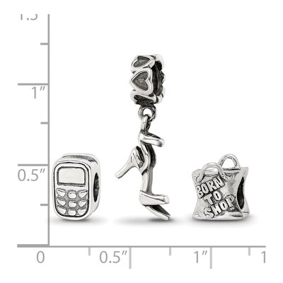 Sterling Silver Reflections Girl Bead Set – view 6