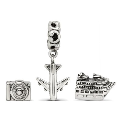 Sterling Silver Travel Bug Bead Set – view 3