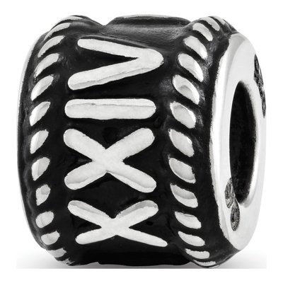 Sterling Silver Personalized Rope Infinity Bead – view 5
