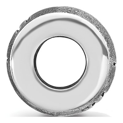 Sterling Silver Oxidized Bead – view 2