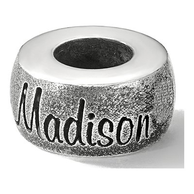 Sterling Silver Oxidized Bead – view 5