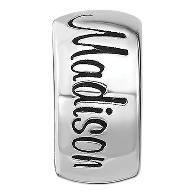 Sterling Silver Personalized Reflection Bead – view 4