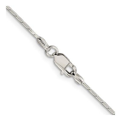Sterling Silver 1.2mm Diamond-Cut Snake Chain – view 3