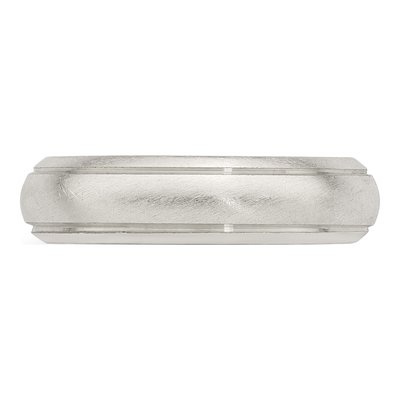 Sterling Silver 5mm Wedding Band – view 6