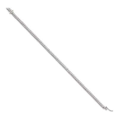 Sterling Silver CZ Tennis Bracelet – view 2