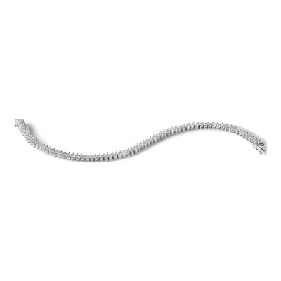 Sterling Silver CZ Tennis Bracelet – view 7