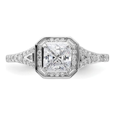 Sterling Silver CZ Sparkle Ring – view 5