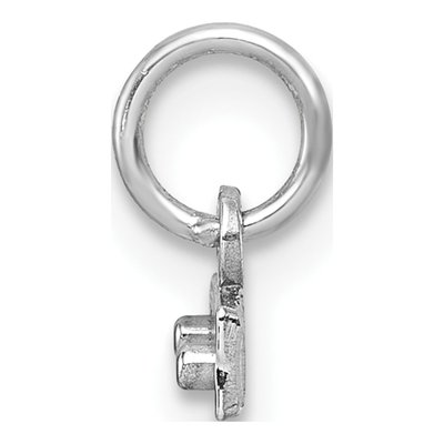 Sterling Silver Diamond-Cut Top Charm – view 3