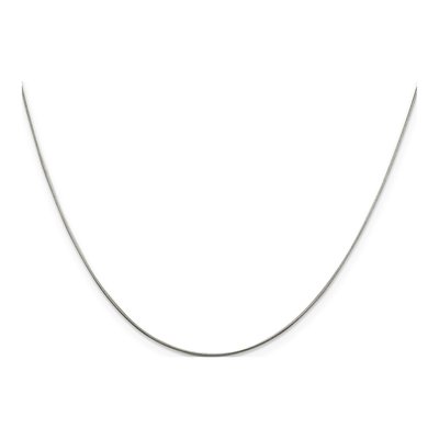 Sterling Silver 0.7mm Snake Chain – view 2