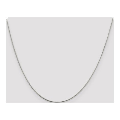 Sterling Silver 0.8mm Snake Chain – view 4