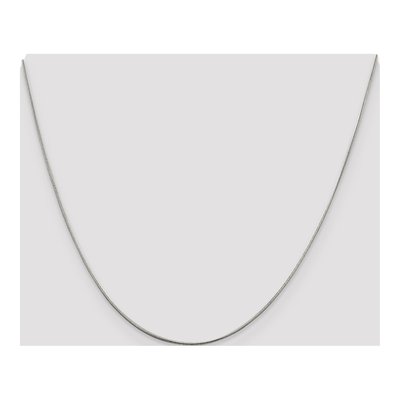 Sterling Silver 0.8mm Round Snake Chain – view 4