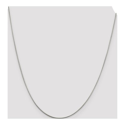 Sterling Silver 0.8mm Round Snake Chain – view 4