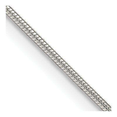 Sterling Silver 1mm Snake Chain