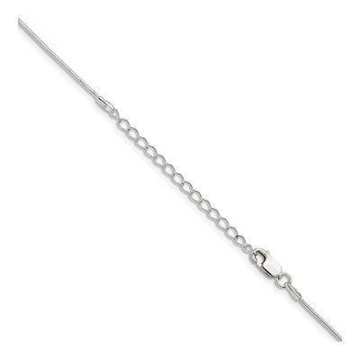 Sterling Silver 1mm Snake Chain – view 3