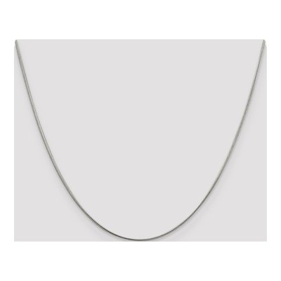 Sterling Silver 1mm Snake Chain – view 4