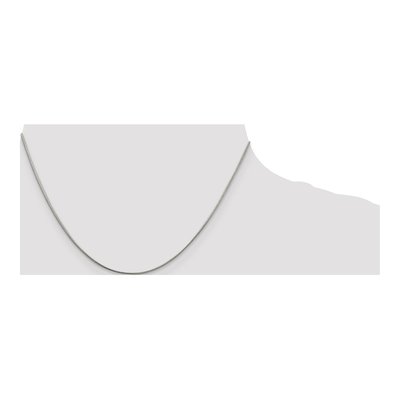 Sterling Silver 1mm Round Snake Chain – view 4