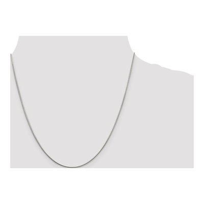Sterling Silver 1mm Round Snake Chain – view 4